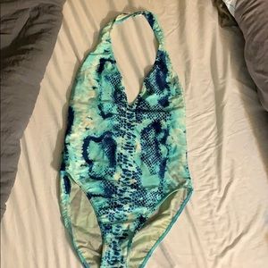 Escada one piece bathing suit